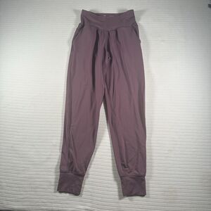 RBX Large Women’s Mauve Purple Joggers High Waist Stretch Athletic Workout Pants